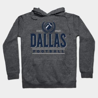 Retro Dallas Football Vintage Crest Hoodie